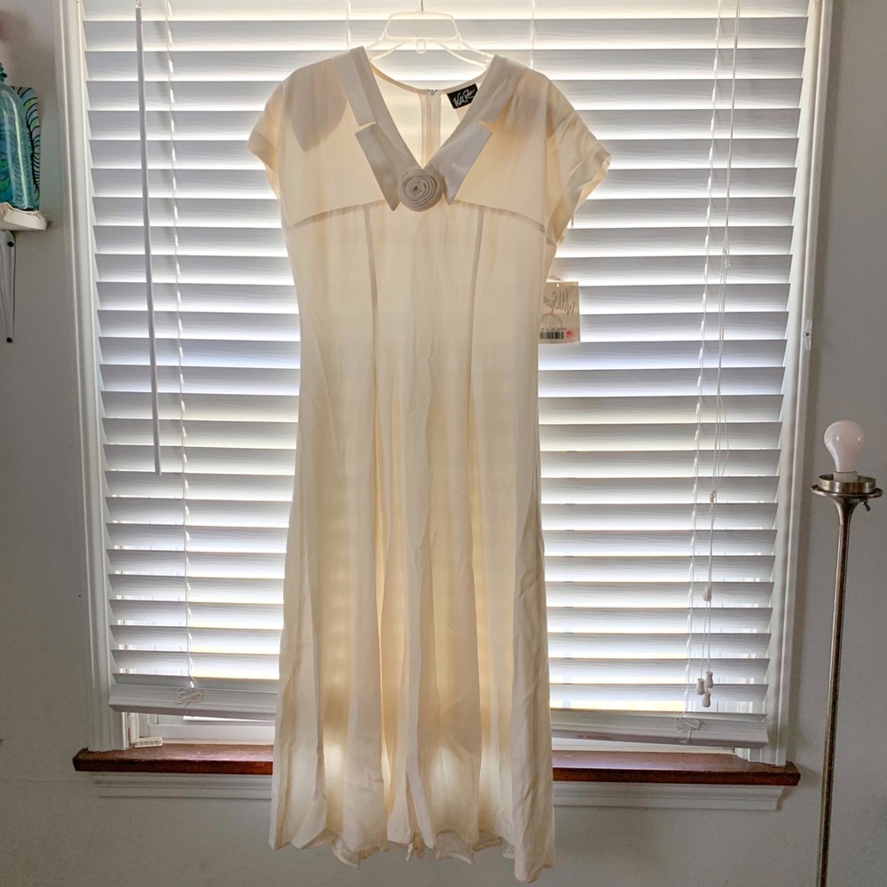 Vintage ‘90s Cream Colored Dress